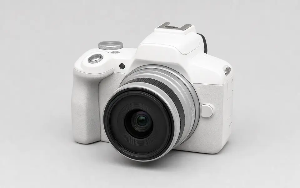 Product image for Canon EOS R50 with RF-S18-45mm lens kit